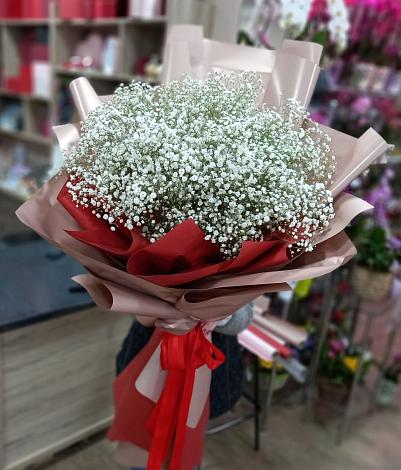 Букет цветов из: Гипсофила в Зеленокумске