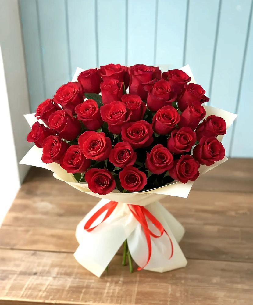 Букет 29 Красных роз в Зеленокумске