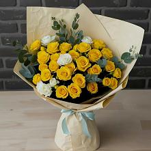 Букет цветов из:  Розы #REPLACE_PRED# Зеленокумске