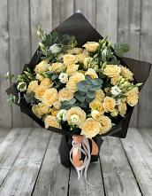 Букет цветов из:  Розы и Лизиантусы #REPLACE_PRED# Зеленокумске