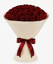 Букет 101 Бордовая роза Блэк Бакарра в Зеленокумске