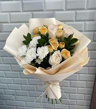 Букет цветов из:  Розы и Хризантемы в Зеленокумске