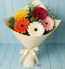 Букет цветов из:  Герберы в Зеленокумске
