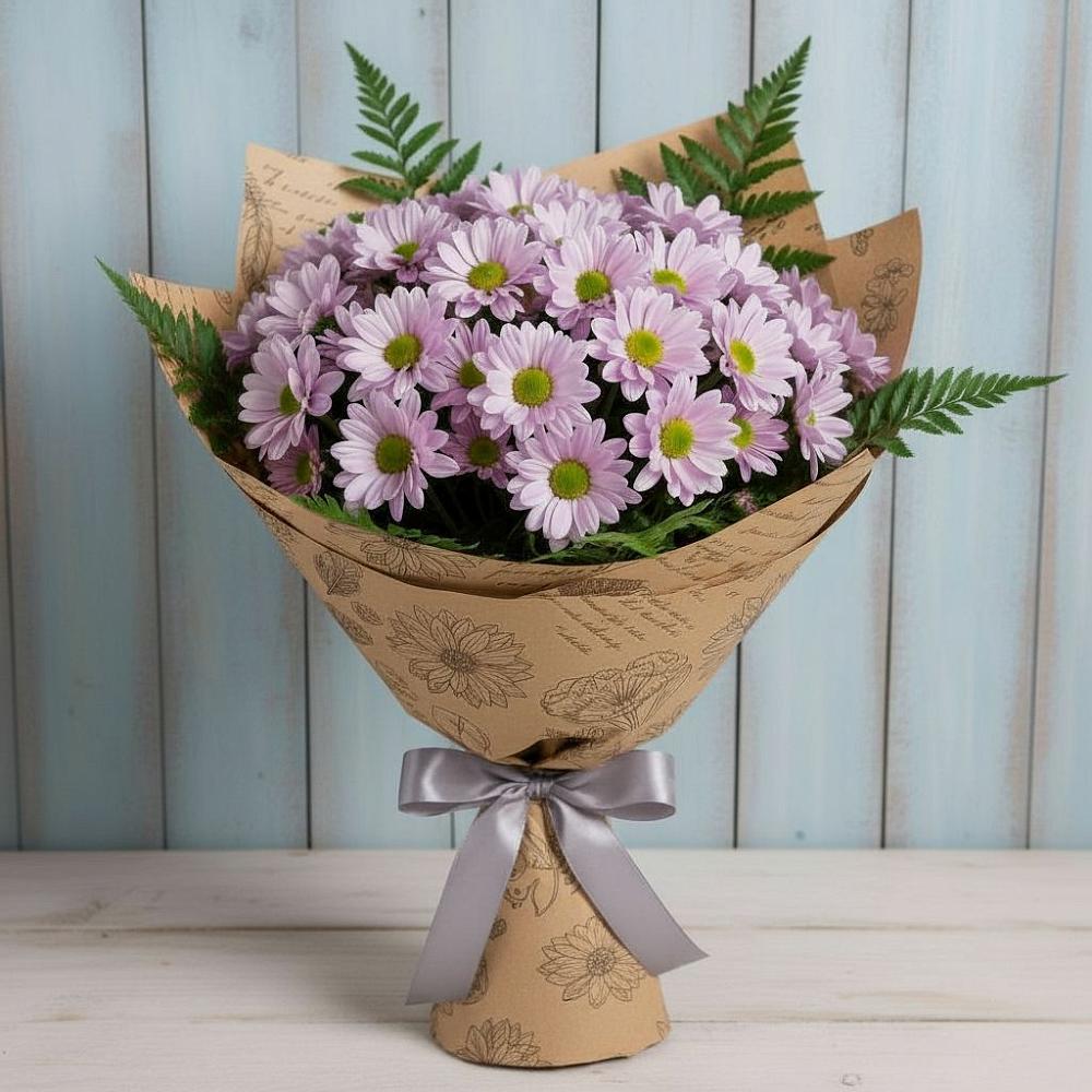 Букет цветов из: Хризантемы в Зеленокумске