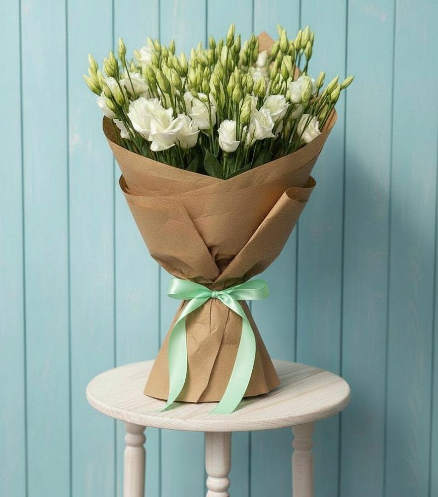 Букет цветов из: Лизиантусы в Зеленокумске