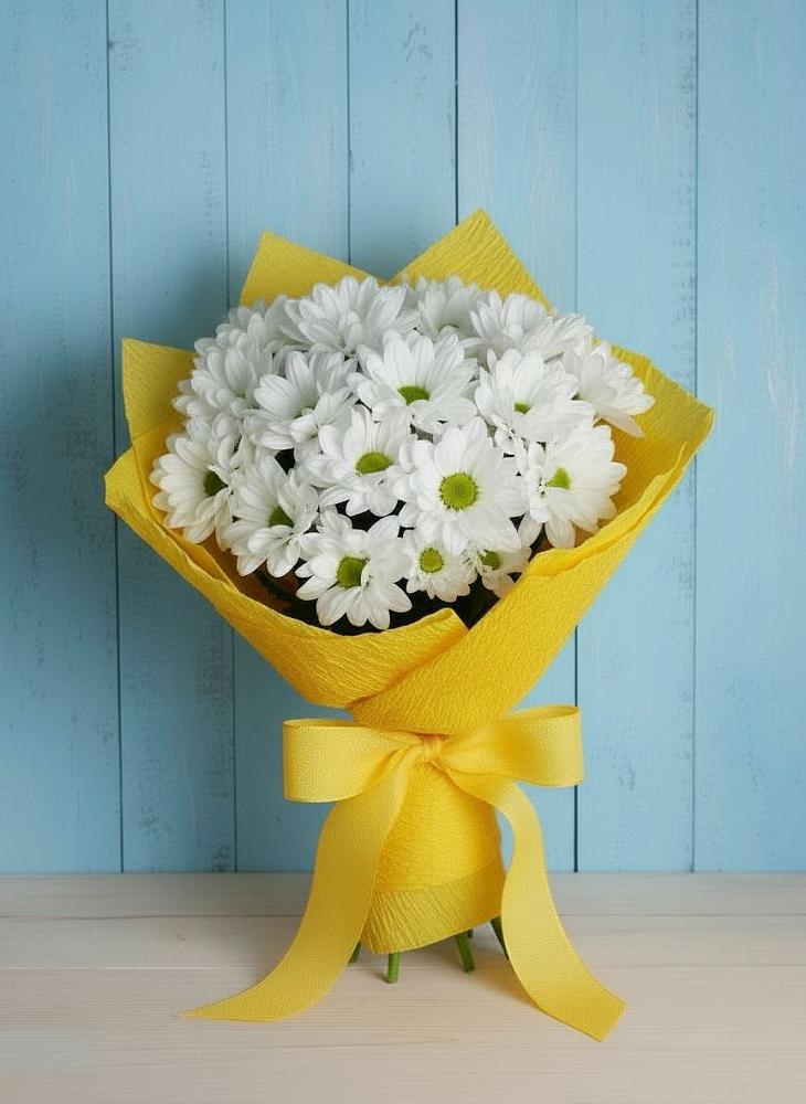 Букет цветов из: Хризантемы в Зеленокумске