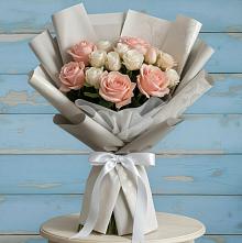 Букет цветов из:  Розы #REPLACE_PRED# Зеленокумске