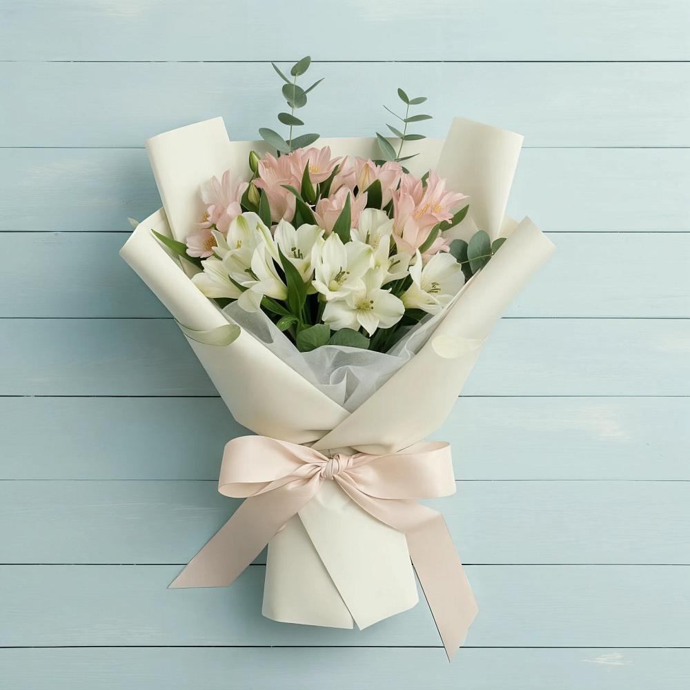 Букет цветов из: Альстромерии в Зеленокумске