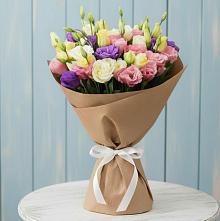 Букет цветов из:  Лизиантусы в Зеленокумске